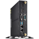 Shuttle DS10U PC/workstation barebone 1.3L sized PC Black Intel SoC BGA 1528 4205U 1.8 GHz