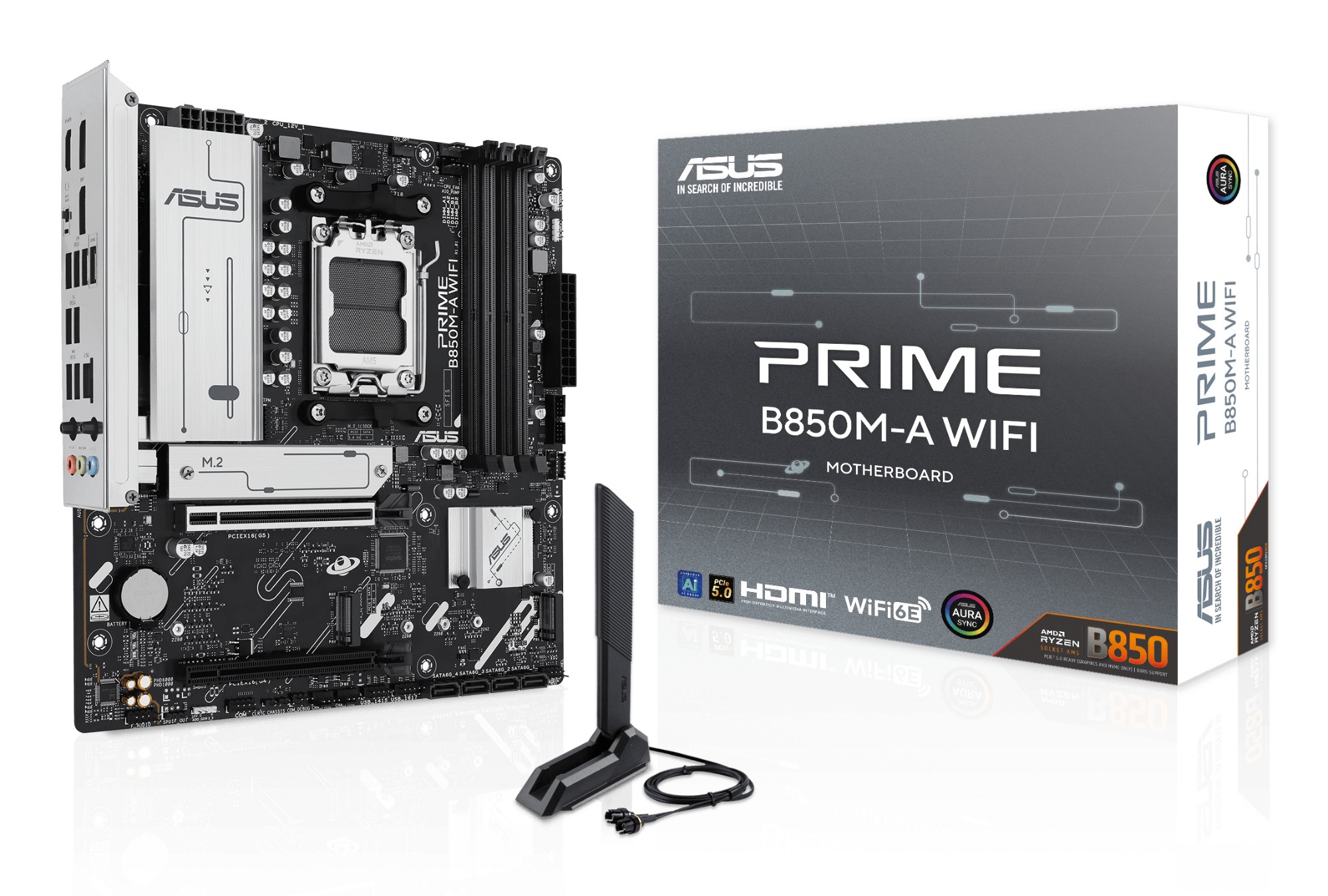 90MB1LN0-M0EAY0 ASUS AM5 PRIME B850M-A WIFI M-ATX
