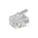 Microconnect KON501-10R wire connector RJ-11 6P4C Transparent
