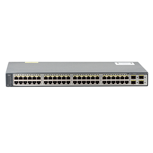 Cisco Catalyst WS-C3750V2-48PS-S network switch Managed Power over Ethernet (PoE)