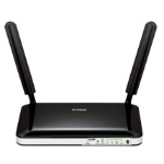 D-Link DWR-921 Fast Ethernet 3G 4G Black,White wireless router