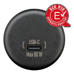 RAM Mounts 560022 mobile device charger Smartphone, Tablet, Smartwatch, Mobile computer Black Fast charging Auto
