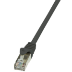 LogiLink Cat.6 U/UTP, 5m networking cable Black Cat6 U/UTP (UTP)