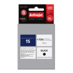 Activejet AH-15R ink (replacement for HP 15 C6615A; Premium; 50 ml; black)