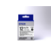 Epson Cinta adhesiva resistente - LK-4TBW cinta adhesiva resistente negra/transparente 12/9