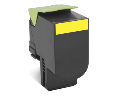 Image of Lexmark 70C20Y0/702Y Toner-kit yellow return program, 1K pages...