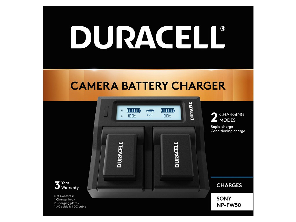 Photos - Battery Charger Duracell DRS6120  