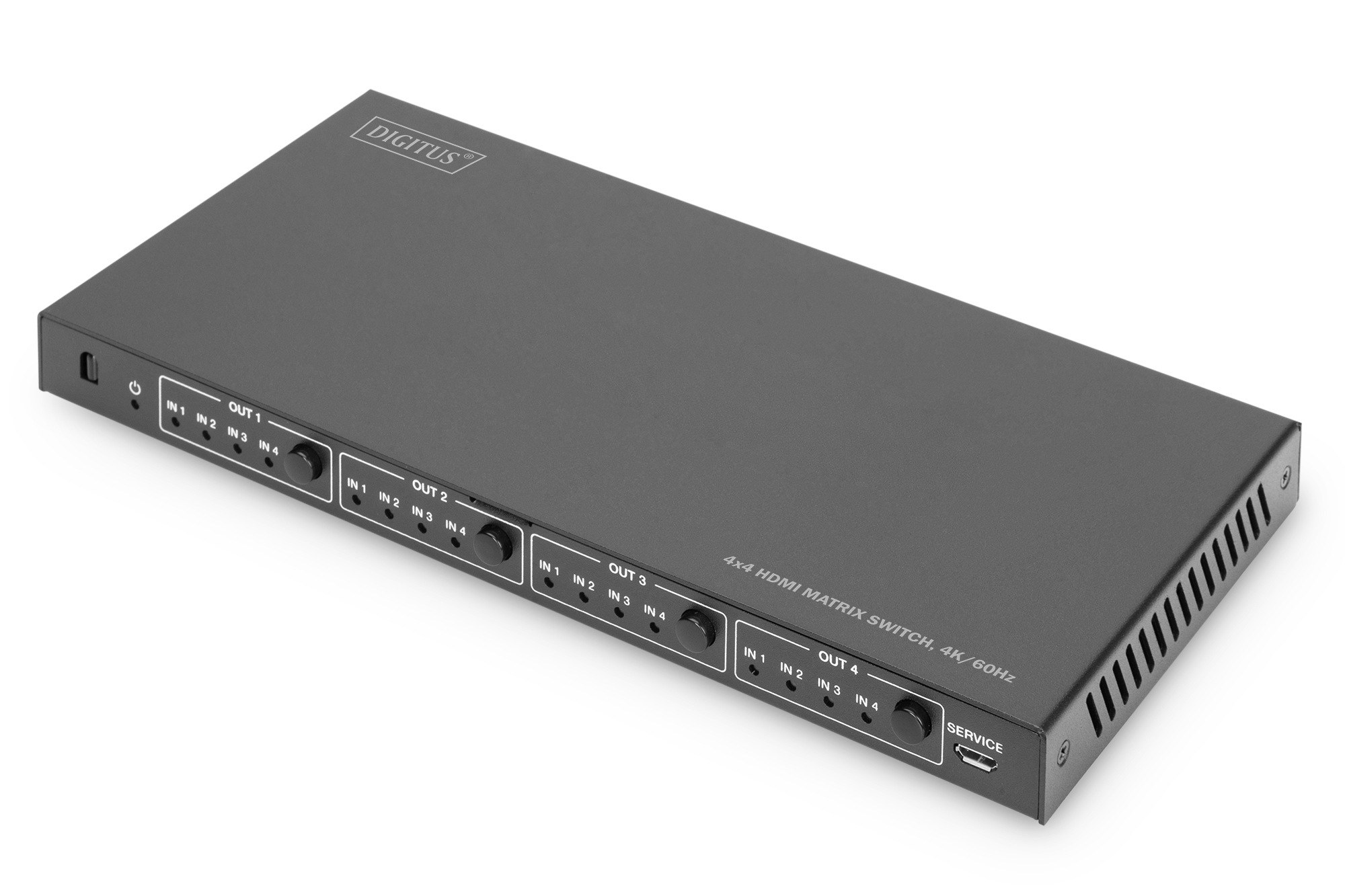 Image of Digitus 4x4 HDMI Matrix Switch, 4K/60Hz