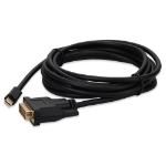 AddOn Networks MINIDP2DVI6F video cable adapter 1.8 m Mini DisplayPort DVI-D Black