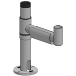 Ergonomic Solutions Pole 300 mm w Swing arm for