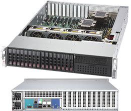 Supermicro SuperServer SYS-2029P-TXRT Intel® C621 LGA 3647 (Socket P) Rack (2U) Black