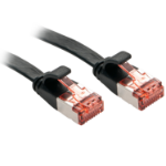 Lindy RJ45 Cat.6 U/FTP 10m networking cable Black Cat6 U/FTP (STP)