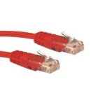 Cables Direct URT-600-HR networking cable Red 0.25 m Cat5e U/UTP (UTP)