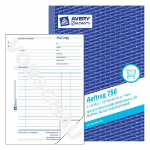 Avery 756 administratieboek Blauw, Wit