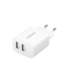 Intenso POWER ADAPTER 2XUSB-A/7802412 power adapter/inverter Indoor 24 W White