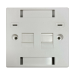 Tripp Lite N042U-W02-ST wall plate/switch cover White