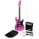 PDT Jaxville Pink Punk Guitar Package