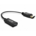 Inca IDTH-07 video cable adapter 0.2 m DisplayPort HDMI Type A (Standard) Black