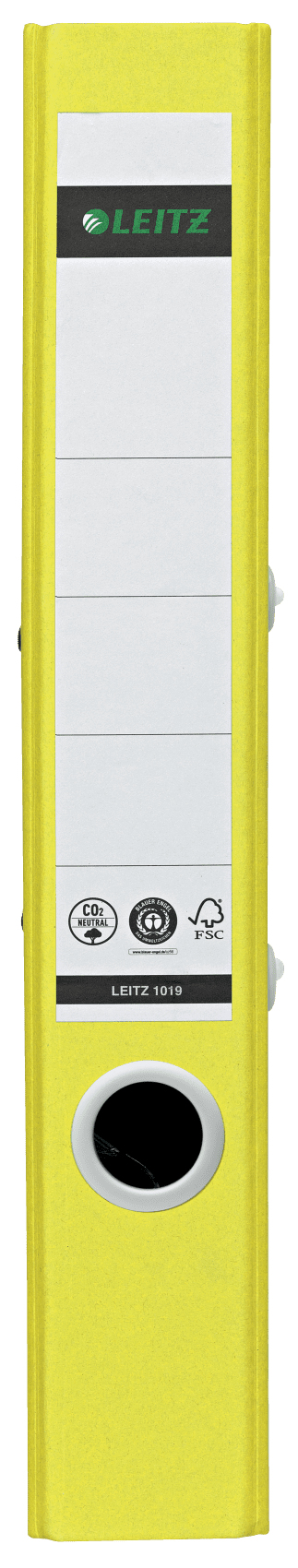 Leitz Recycle Lever Arch File A4 50mm Yellow (Pack of 10) 10190015