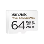 SanDisk High Endurance 64 GB MicroSDXC UHS-I Class 10