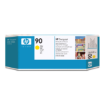 HP 90 gele printkop en printkopreiniger