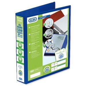 Image of Elba 400008418 ring binder A4 Blue