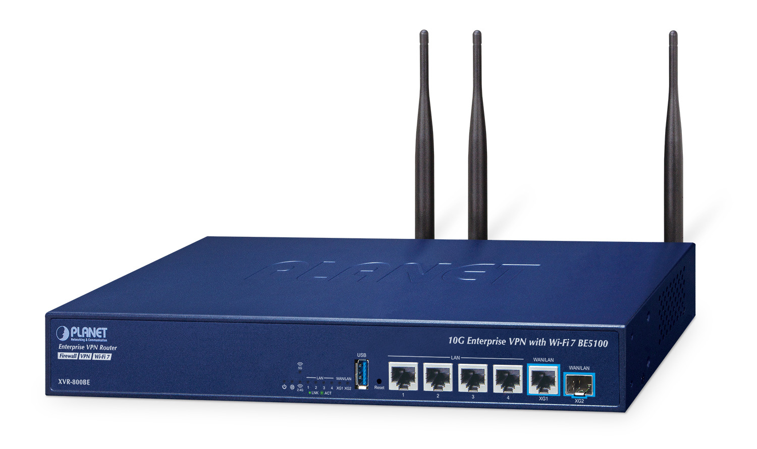 Image of PLANET Enterprise Dual 10G VPN Security Gateway with Wi-Fi 7 5100BE wi