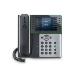 HP POLY EDGE E550 IP PHONE AND PO E-ENABLED