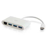 C2G 29746 laptop dock & poortreplicator USB 3.2 Gen 1 (3.1 Gen 1) Type-C Wit
