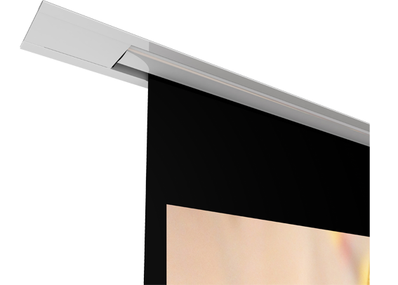 Screen International Compact Tensioned False Ceiling Trim Kit, Tensioned Format 180cm - White