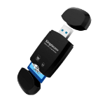 Simplecom CR303 card reader USB 3.2 Gen 1 (3.1 Gen 1) Black