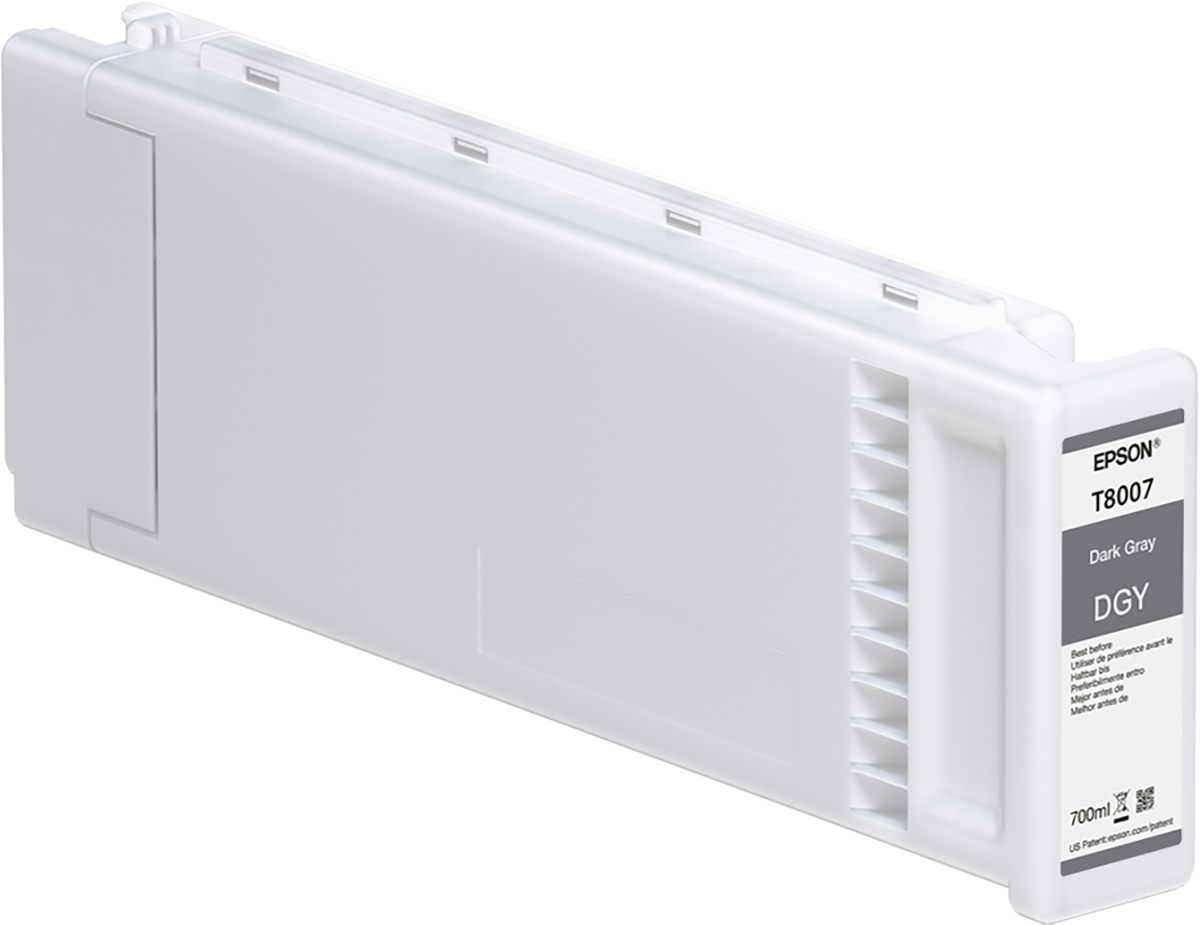 Image of Epson C13T800700/T8007 Ink cartridge gray dark 700ml for Epson...