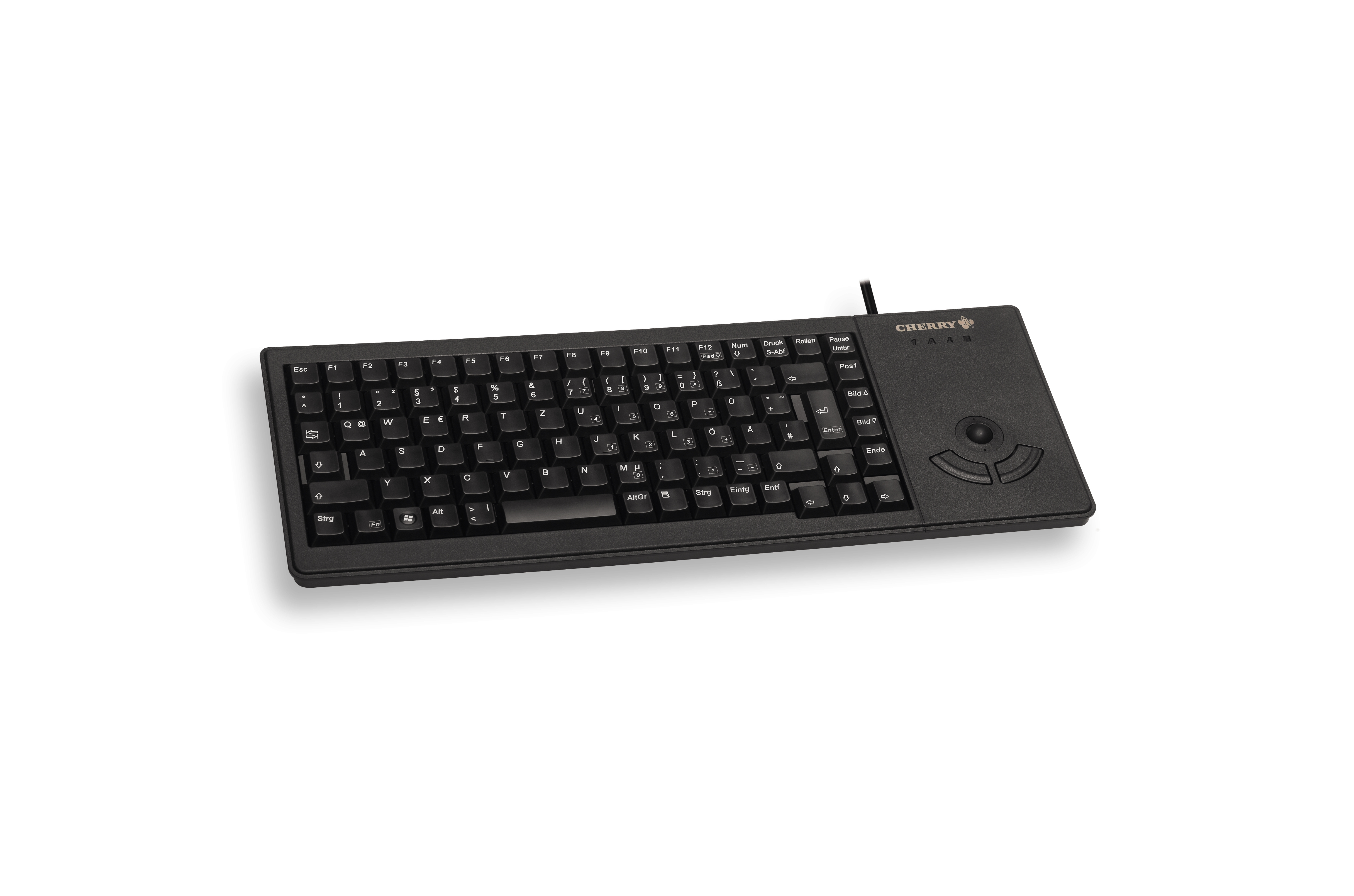 Image of CHERRY XS Trackball G84-5400 keyboard USB QWERTZ German Black