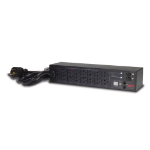 APC Rack PDU, Switched, 2U, 30A, 120V power distribution unit (PDU) Black