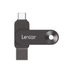 Lexar JumpDrive D500 Dual USB USB flash drive 128 GB USB Type-C/USB Type-A 3.2 Gen 1 (3.1 Gen 1) Black