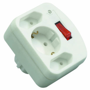 Image of REV 00135501 surge protector White 3 AC outlet(s) 250 V