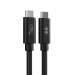 HYPER HyperDrive Next USB cable USB4 Gen 3x2 1.2 m USB C Black