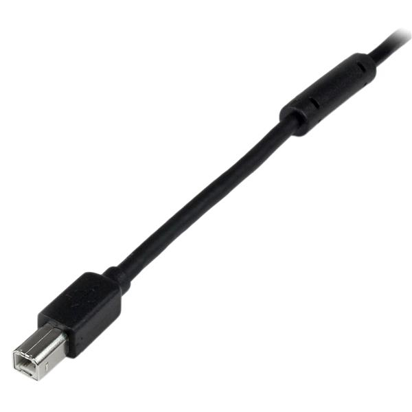 StarTech.com 20m / 65 ft Active USB 2.0 A to B Cable - M/M