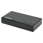 Intellinet 8-Port Gigabit Ethernet Switch Desktop Size, Plastic, IEEE 802.3az (Energy Efficient Ethernet), Black