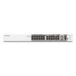 Fortinet FortiSwitch T1024F-FPOE Managed L2/L3 10G Ethernet (100/1000/10000) Power over Ethernet (PoE) 1U Silver