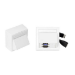 Vivolink WI221261 socket-outlet HDMI + USB A White