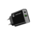 NATEC RIBERA Universal Black AC Fast charging Indoor