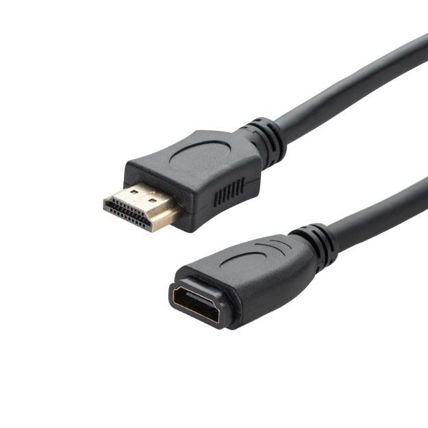 Connektgear Men's Gold 2M Hdmi V2.0 4K Uhd Extension Cable - To Fe