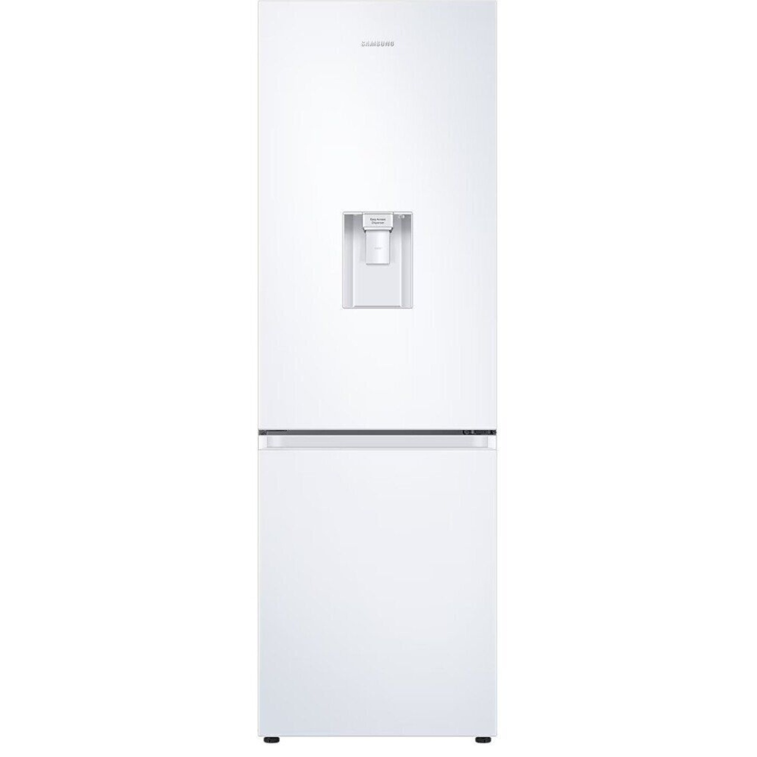 Photos - Fridge Samsung Series 6 341 Litre 60/40 Freestanding  Freezer - White RB34C 