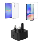 JLC Samsung A36 Clear Gel Bundle