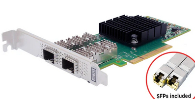 EU Product - - FastFrame FFRM-N322-10T - 10Gb FastFrame 3 (model N322-10T) Dual-Port Ethernet SmartNIC (RJ45 Interface) thumbnail