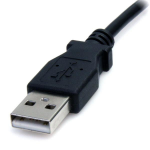 StarTech.com USB2TYPEM2M strömkablar Svart 2 m USB Barrel type M
