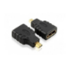 Techly IADAP-HDMI-MD cable gender changer Micro HDMI D Black