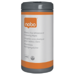 Nobo Plastic-free Whiteboard Cleaning Wipes - Pack 100
