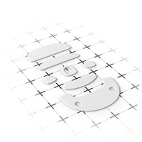 Image of Caseking XM1 RGB Maus Skates 99.5% PTFE - weiss Single Set